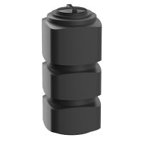 Емкость вертикальная F 500 л черная