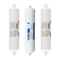Набор предфильтров inline (PP5 + GAC + PP1) 2.5"x12" 1/4"