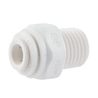 John Guest адаптер прямой 1/4ц x 1/4нр