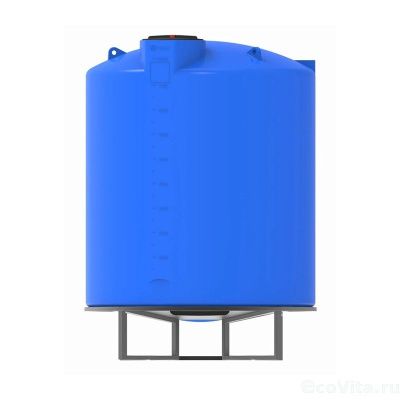 Емкость TOR 10000л на конусном основании (полный слив)