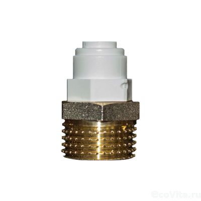 Переходник для подключения фильтра к смесителю 1/4ц х 1/2рн