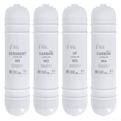 Ecotronic комплект фильтров Laserline 12" с UF мембраной