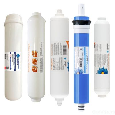 Полный набор inline (PP5 + GAC + PP1) + ULP1812-75 + минерализатор