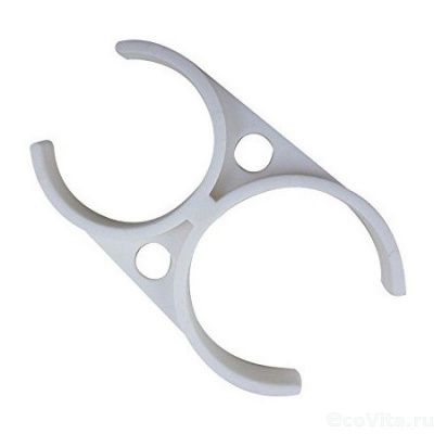 Клип двойной 2 1/2" - 2 1/2"