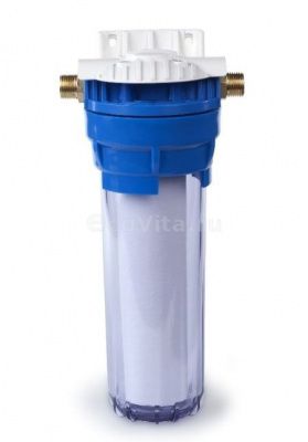 Гейзер 10SL 3/4" прозрачный (металлическая скоба)