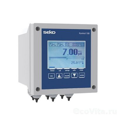 Seko контроллер K100 pH/ОВП (144x144 мм) с RS485 и Modbus