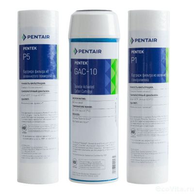 Pentair (Pentek) набор P5 - GAC-10 - P1