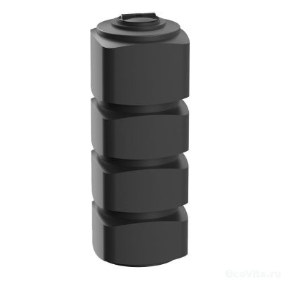 Емкость вертикальная F 1000 л черная