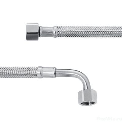 Гибкая подводка 1/2"-1/2" колено 1.5 м (Китай)