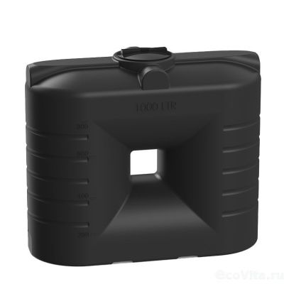 Емкость прямоугольная SN 1000 л черная