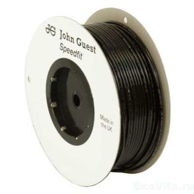 John Guest трубка 1/2" (черная) бухта 76 м