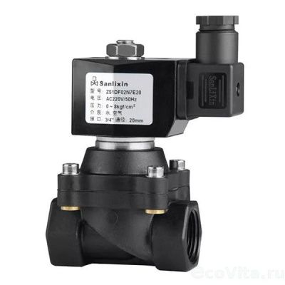 Sanlixin 3/4" NC пластик 220В