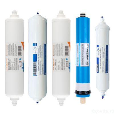 Полный набор inline (PP5 + GAC + PP1) + ULP1812-50 + минерализатор