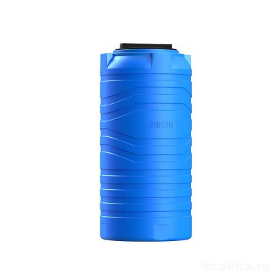 Емкость узкая N 200 л синяя