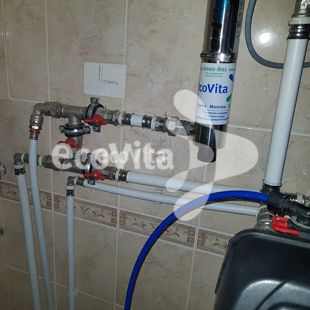 Сервисное обслуживание фильтров в коттедже в КП Лесной парк