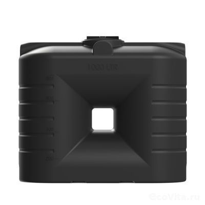 Емкость прямоугольная SN 1000 л черная