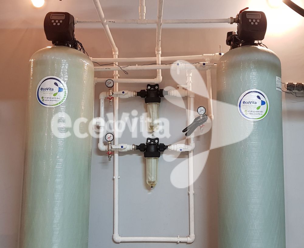 Система очистки воды в многоквартирном доме г. Санкт-Петербург