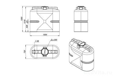 Емкость S 1000 л