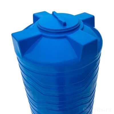 Емкость узкая N 1000 л синяя