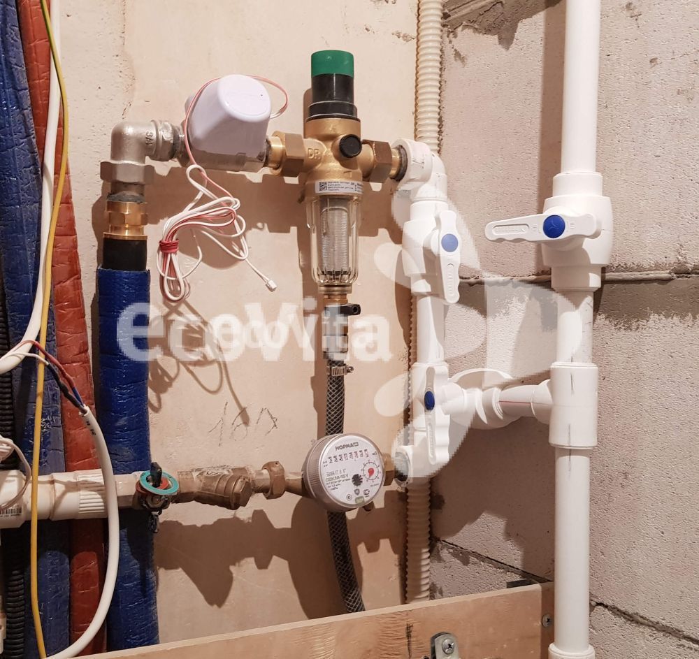 Система обезжелезивания воды для частного дома г. Пушкин