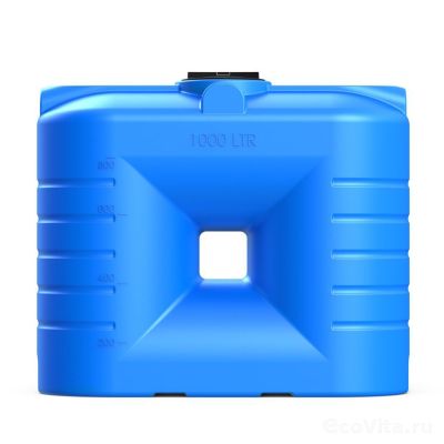 Емкость прямоугольная SN 1000 л синяя