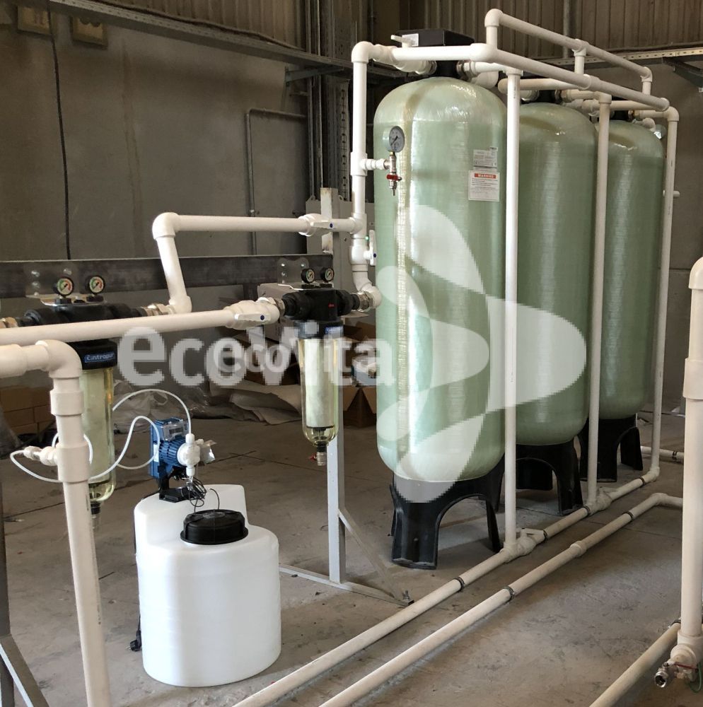 Система очистки воды на производстве стройматериалов