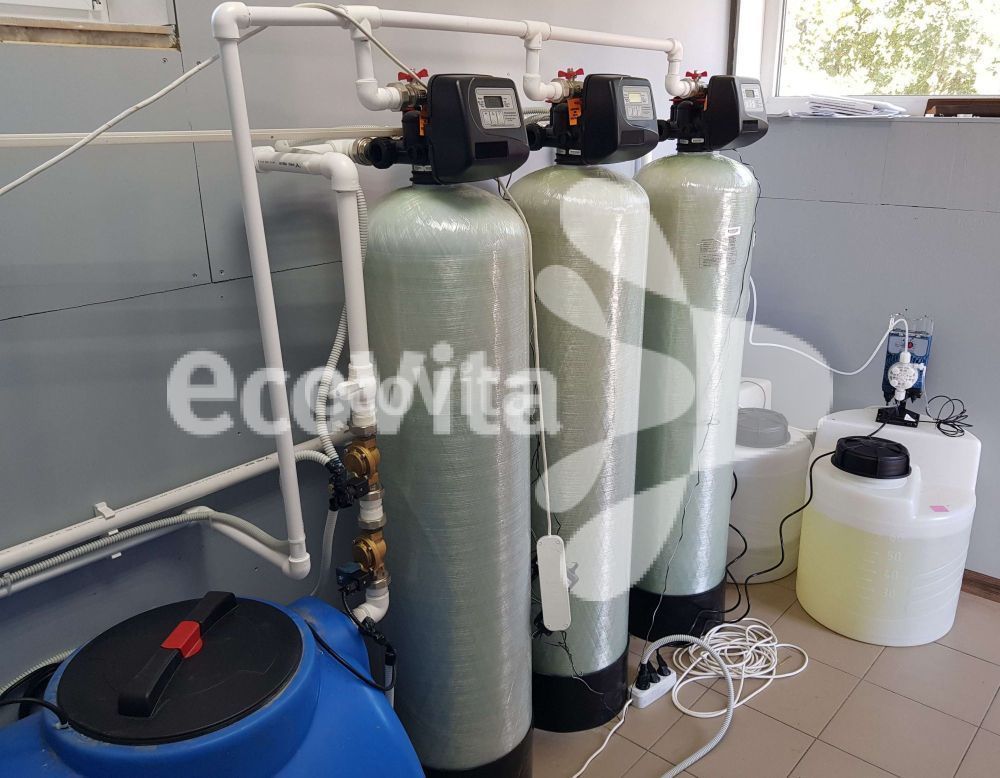 Система очистки воды из поверхностного источника для частного дома в г. Сясьстрой