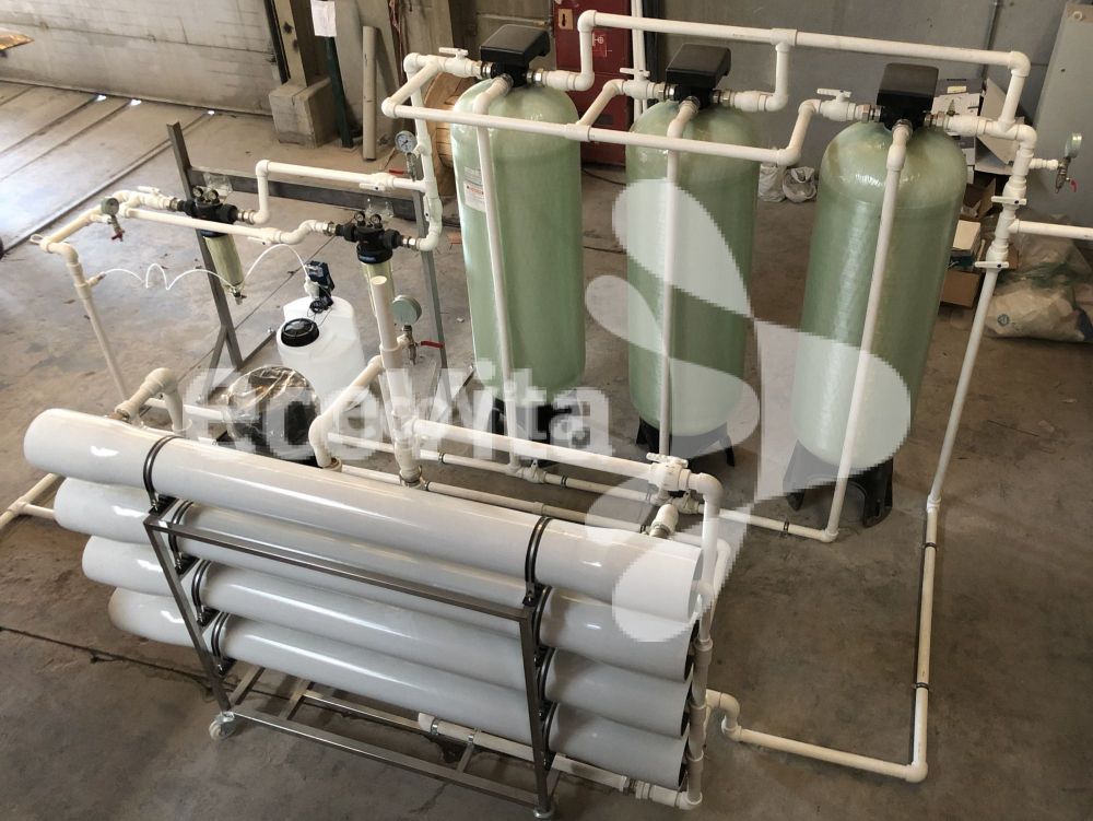 Система очистки воды на производстве стройматериалов