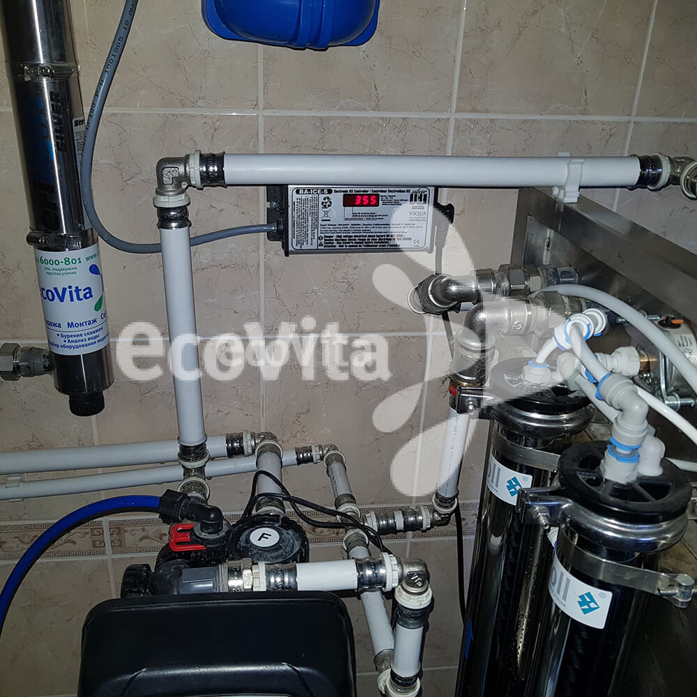 Сервисное обслуживание фильтров в коттедже в КП Лесной парк