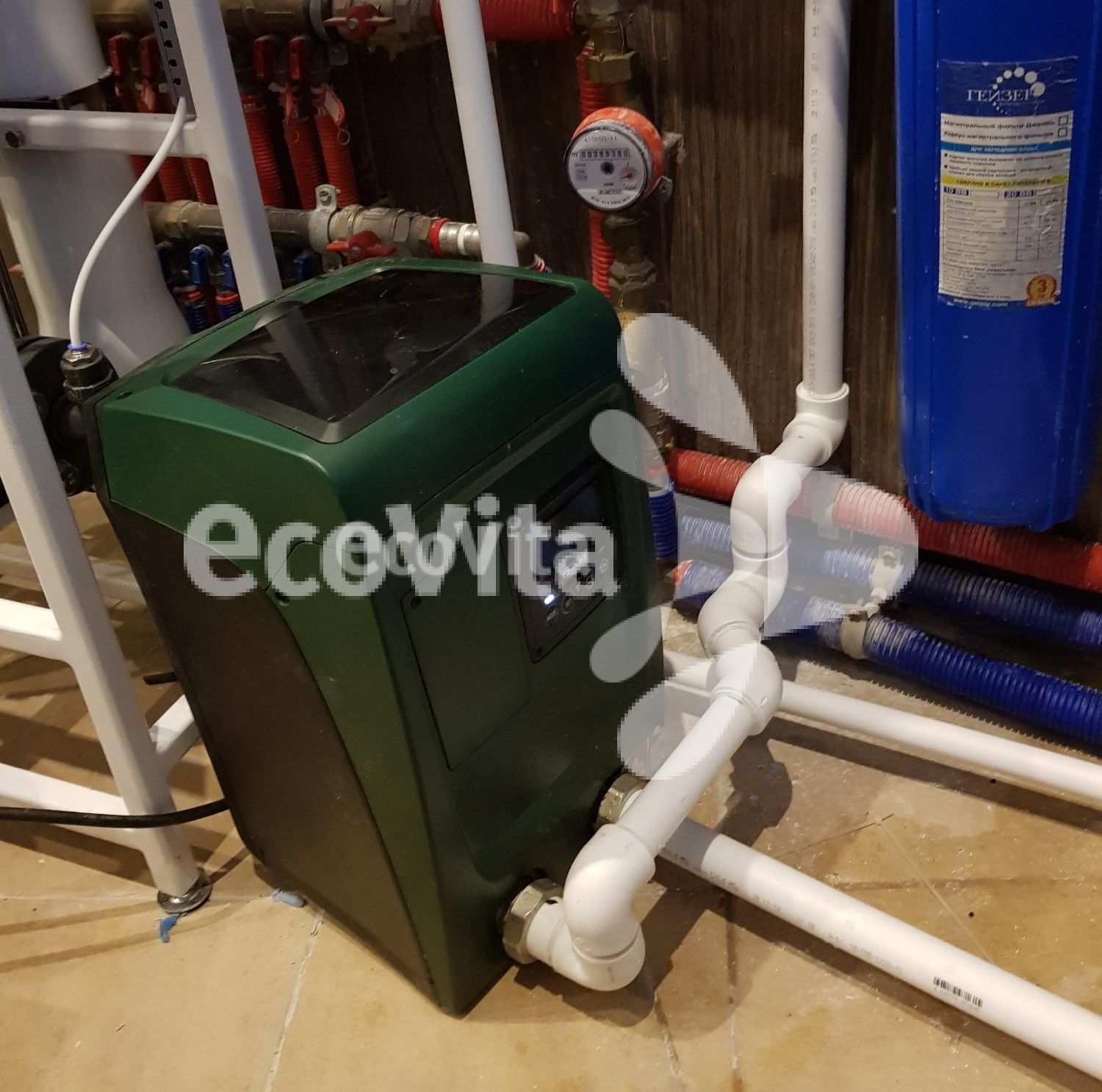 Система обратного осмоса в коттедже п. Ропша